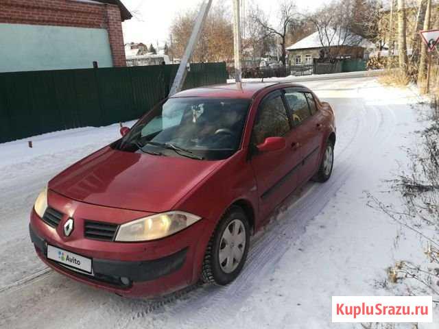 Renault Megane 1.6 МТ, 2005, 210 000 км Новосибирск - изображение 1