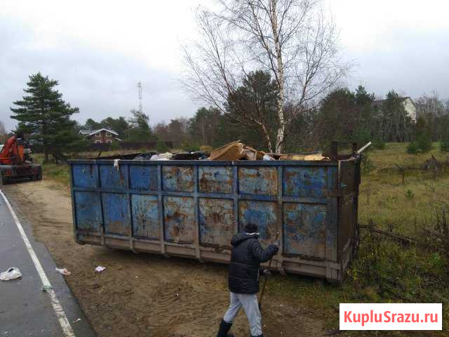 Вывоз мусора пухто. Аренда спецтехники Сясьстрой - изображение 1