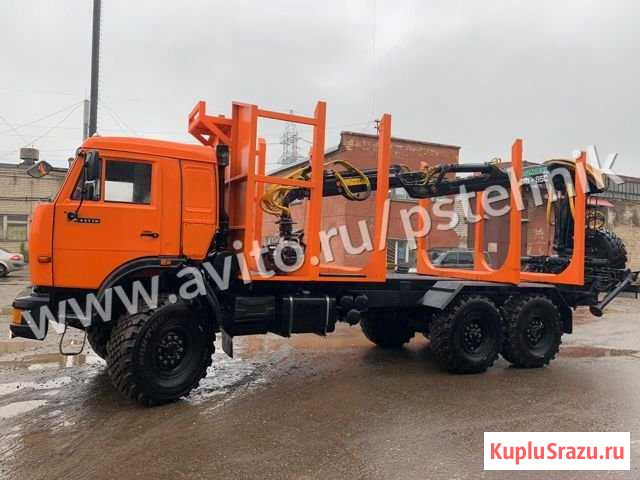 Лесовоз Камаз 43118 (6х6, Манипулятор) Архангельск - изображение 1