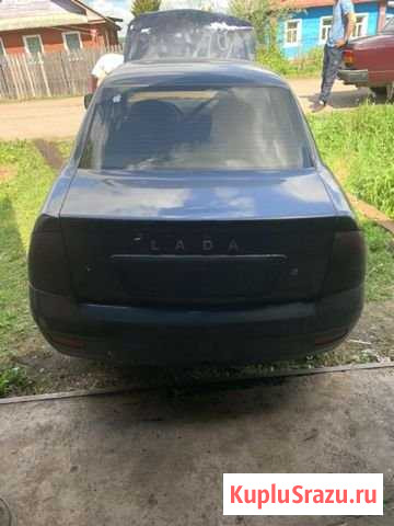 LADA Priora 1.6 МТ, 2008, битый, 140 000 км Вологда - изображение 1
