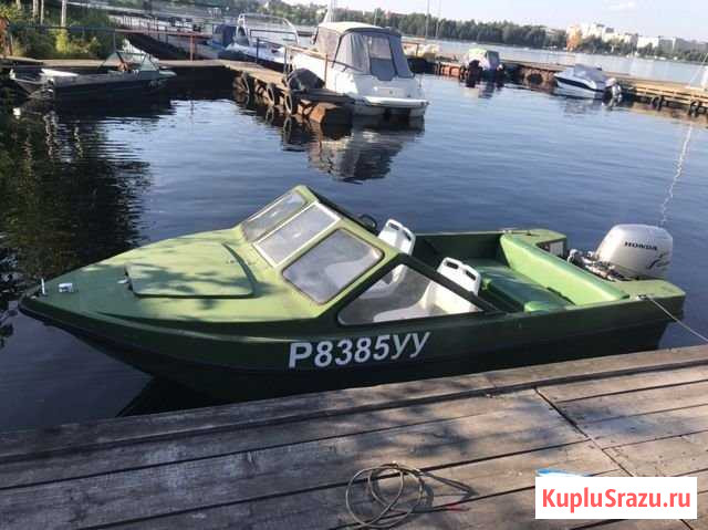Лодка Диана-3+Honda50 Нижний Тагил - изображение 1