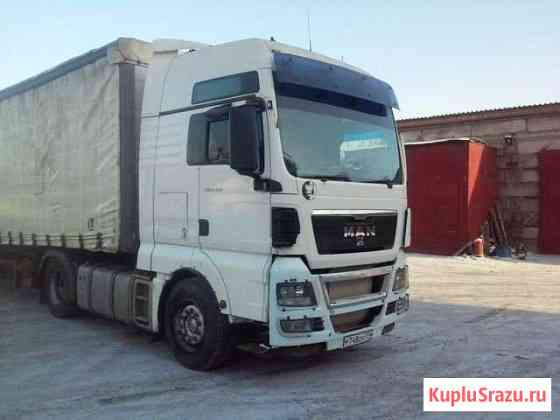 MAN TGX 18.440 (2009 г.) + прицеп Humbaur (2006 г) Магнитогорск