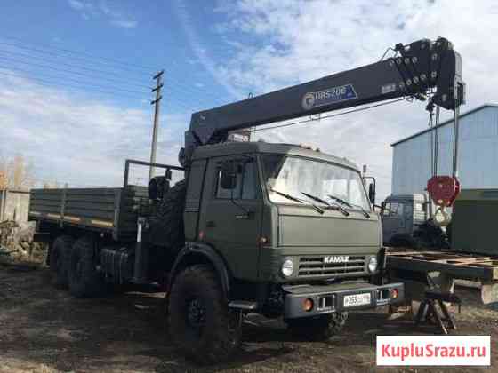 Камаз 43118 с кму HRS 206 Киров