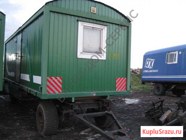 Вагон-дом на шасси жилой 8 мест Комфорт-С Салехард - изображение 1