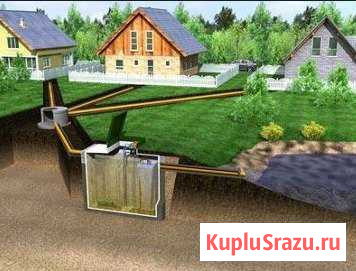 Септик под ключ. Монтаж канализации и водопровода Кириши - изображение 1