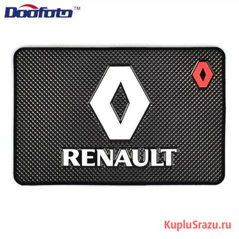 Автомобильный силиконовый коврик на панель Renault Череповец - изображение 1