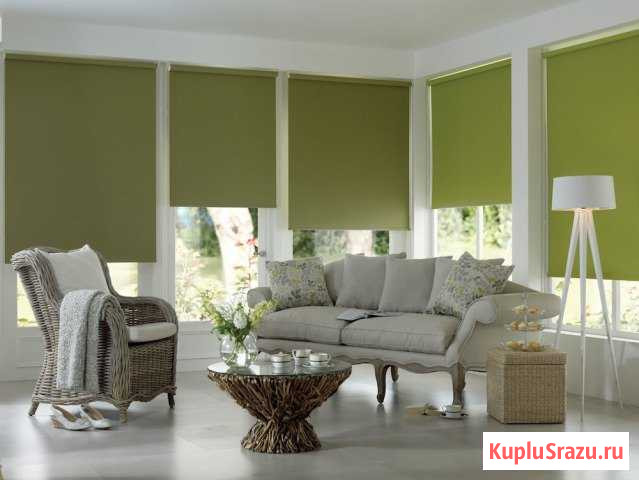 Рулонные шторы всех типов Жалюзи Сетки Калининград - изображение 1