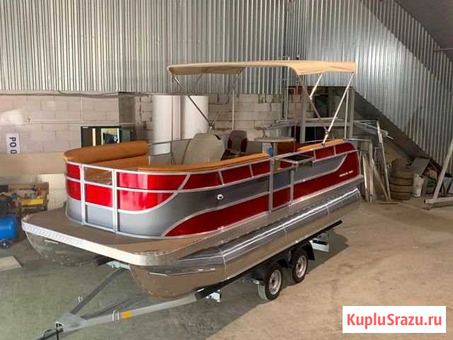 Понтоный катер. Моторный Катамаран Воронеж - изображение 1