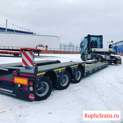 Трал низкорамный kassbohrer SLL3 2019г Павловская - изображение 1