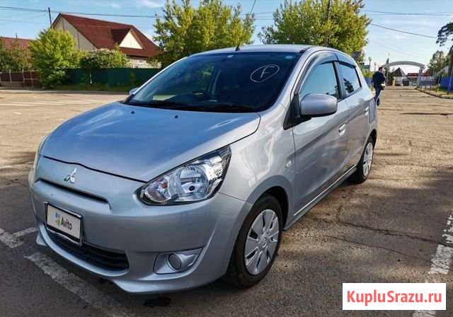 Mitsubishi Mirage 1.0 CVT, 2014, 83 000 км Иркутск - изображение 1