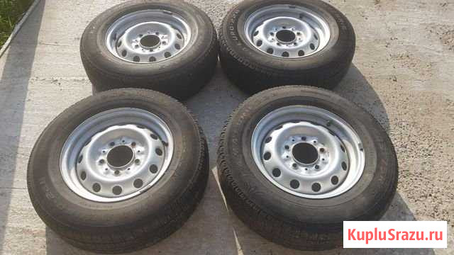 Колёса R 15 205/75 Кама Евро 228 разболтовка 139,7 Култаево - изображение 1