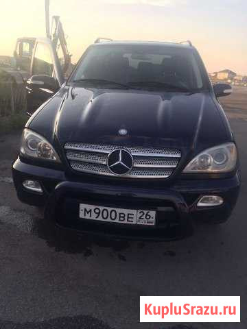 Mercedes-Benz M-класс 2.7 AT, 2004, битый, 270 000 км Владикавказ - изображение 1