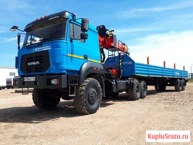 Услуги Седельного Урала-вездехода 6х6 с кму Ижевск - изображение 1