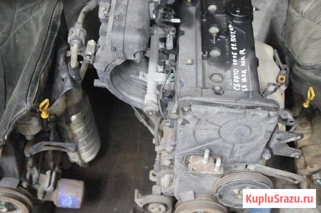 Двигатель Киа- Церато 1,6 2005год Череповец - изображение 1