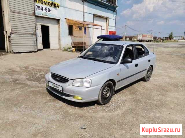 Hyundai Accent 1.5 AT, 2008, битый, 177 777 км Челябинск - изображение 1