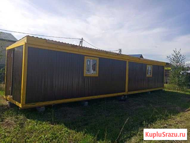 В металле бытовка 6х2.3 с электрикой Раменское - изображение 1