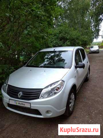 Renault Sandero 1.6 МТ, 2011, битый, 85 000 км Большая Елховка - изображение 1