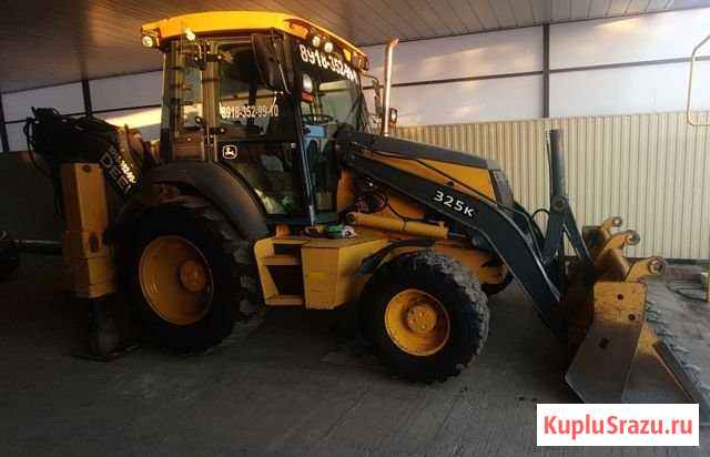 Экскаватор погрузчик john deere 325k Краснодар - изображение 1