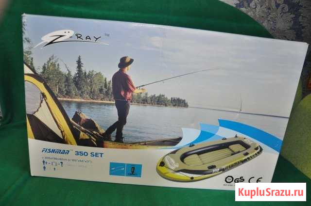 Лодка надувная Jilong Fishman350cс веслами, насосо Тула - изображение 1