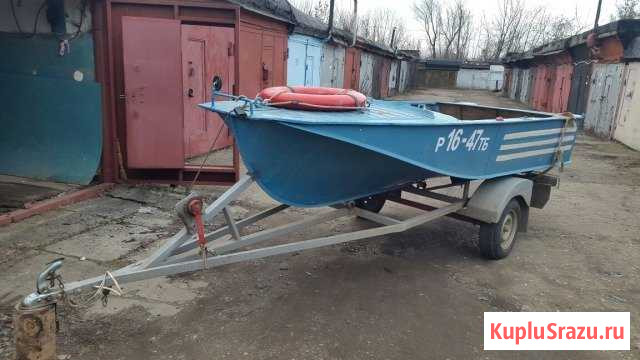 Моторная лодка, мотор, двигатель,прицеп Нижнекамск - изображение 1