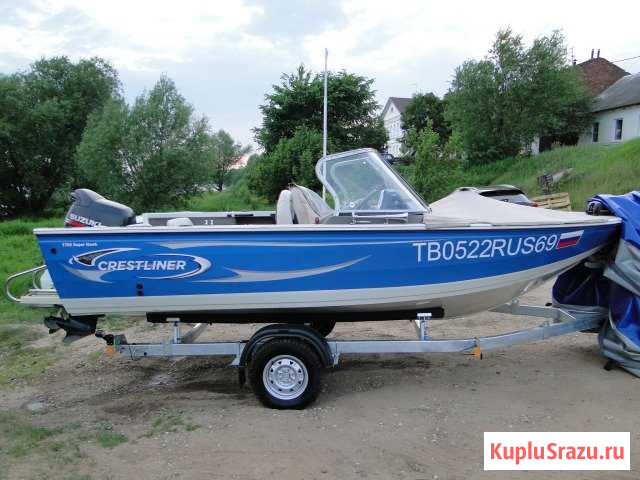 Crestliner Super Hawk 1700. 2010 Тверь - изображение 1