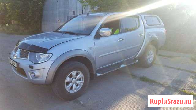 Mitsubishi L200 2.5 МТ, 2013, 155 000 км Светлый - изображение 1