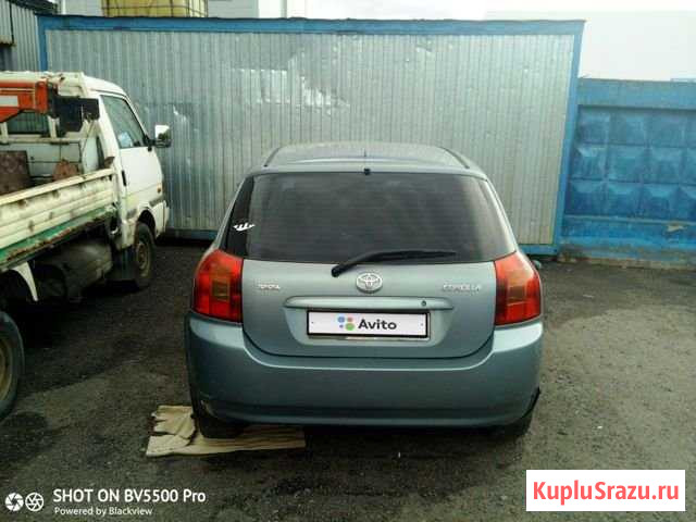 Toyota Corolla 1.6 МТ, 2003, битый, 225 000 км Санкт-Петербург - изображение 1