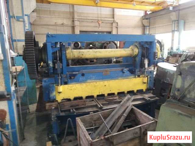 Н478 ножницы гильотинные до 16мм Большой Исток - изображение 1