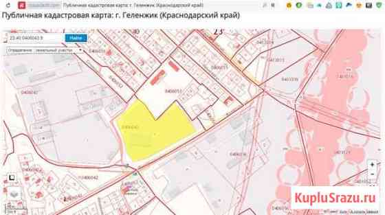 Участок ИЖС 219 сот. на продажу в Геленджике Геленджик