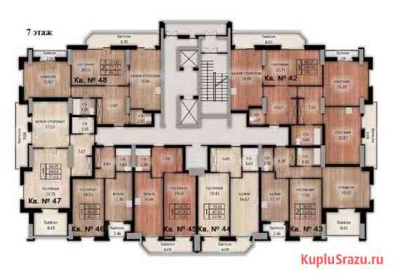 3-комнатная квартира, 128.6 м², 7/19 эт. на продажу в Саратове Саратов