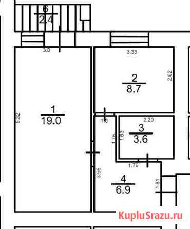 1-комнатная квартира, 40.6 м², 2/4 эт. на продажу в Уфе Уфа