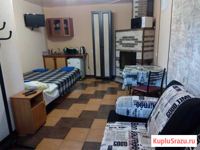 Комната 21 м² в 1-ком. кв., 1/2 эт. в аренду посуточно в Ейске Ейск - изображение 1
