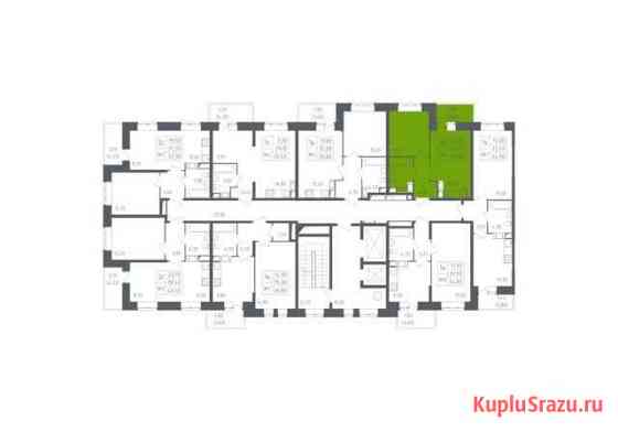 1-комнатная квартира, 33.9 м², 12/17 эт. на продажу в Люберцах Люберцы