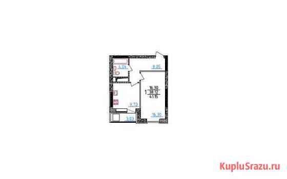 1-комнатная квартира, 41.2 м², 7/15 эт. на продажу в Твери Тверь