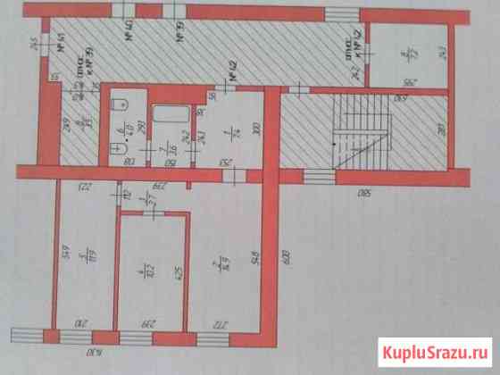 2-комнатная квартира, 61.9 м², 2/2 эт. на продажу в Нижнем Ломове Нижний Ломов