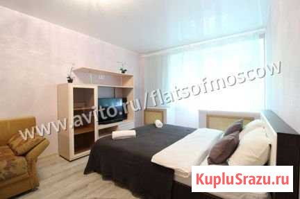 1-комнатная квартира, 35 м², 2/12 эт. в аренду посуточно в Москве Москва - изображение 1