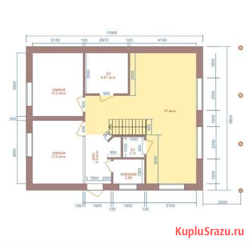 Дом 120 м² на участке 5 сот. на продажу в Новосибирске Новосибирск - изображение 3