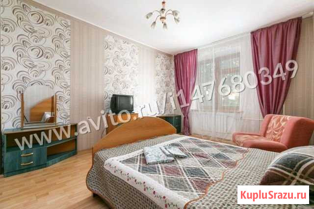 3-комнатная квартира, 95 м², 2/5 эт. в аренду посуточно в Новосибирске Новосибирск - изображение 2