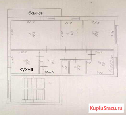 4-комнатная квартира, 70.1 м², 4/5 эт. на продажу в Свободном Амурской области Свободный - изображение 1