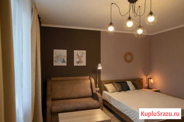 1-комнатная квартира, 42 м², 9/10 эт. в аренду посуточно в Красноярске Красноярск - изображение 1
