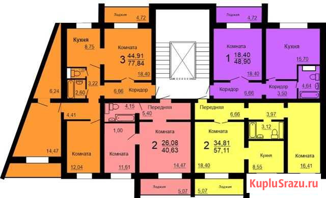 2-комнатная квартира, 60 м², 6/10 эт. на продажу в Челябинске Челябинск - изображение 2