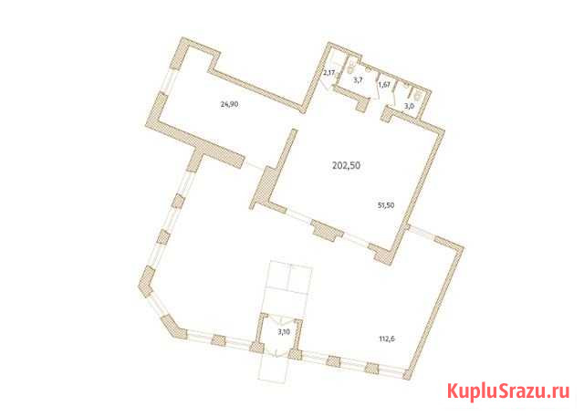 Продам помещение свободного назначения, 202.5 кв.м. Сестрорецк - изображение 2