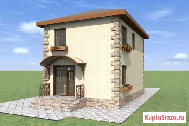 Коттедж 120 м² на участке 6 сот. на продажу в Виноградном Виноградный - изображение 2