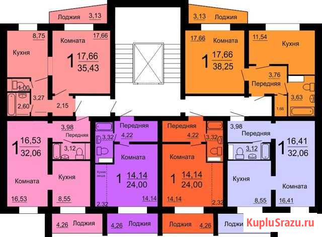 1-комнатная квартира, 34 м², 6/10 эт. на продажу в Челябинске Челябинск - изображение 1