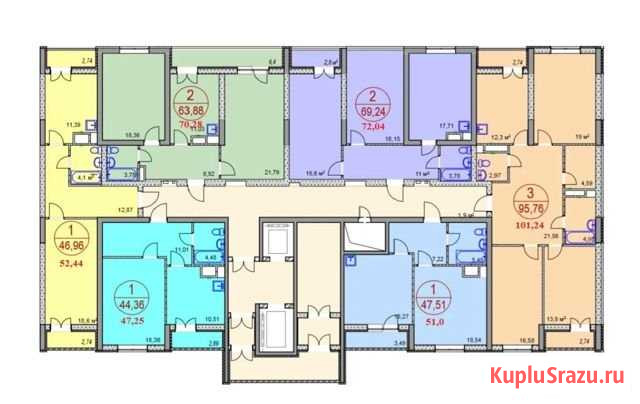 2-комнатная квартира, 70 м², 9/16 эт. на продажу в Энгельсе Энгельс - изображение 2