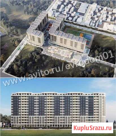 1-комнатная квартира, 48 м², 3/12 эт. на продажу в Махачкале Махачкала - изображение 1