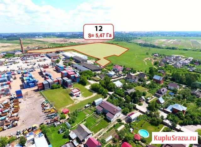 Участок промназначения 547 сот. на продажу в Домодедово Домодедово - изображение 1