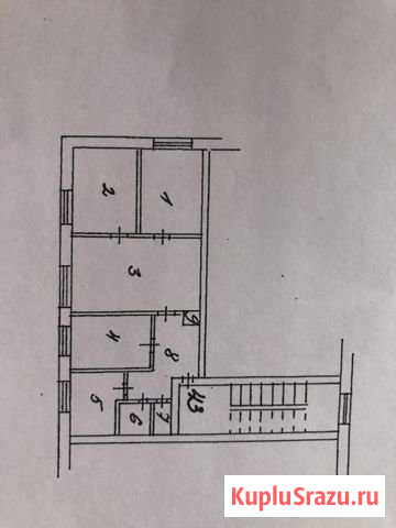 4-комнатная квартира, 62 м², 2/5 эт. на продажу в Богдановиче Богданович - изображение 1