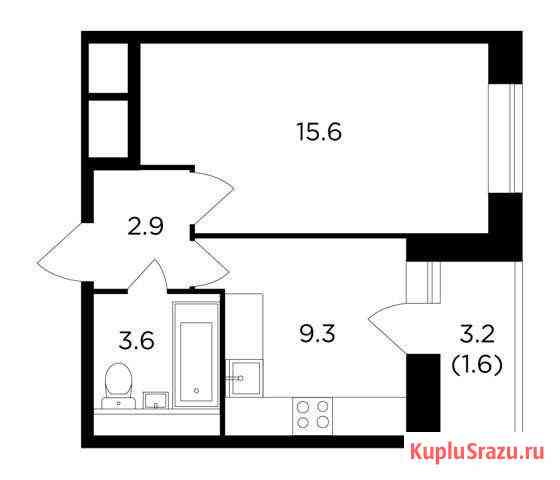 1-комнатная квартира, 33 м², 11/16 эт. на продажу в Пушкино Пушкино