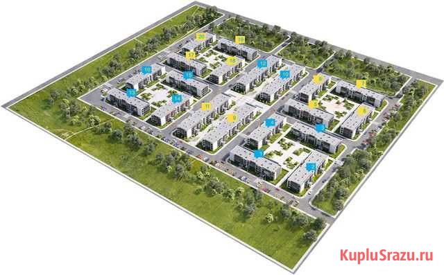 1-комнатная квартира, 47.2 м², 3/3 эт. на продажу в Отрадном Воронежской области Отрадное - изображение 3
